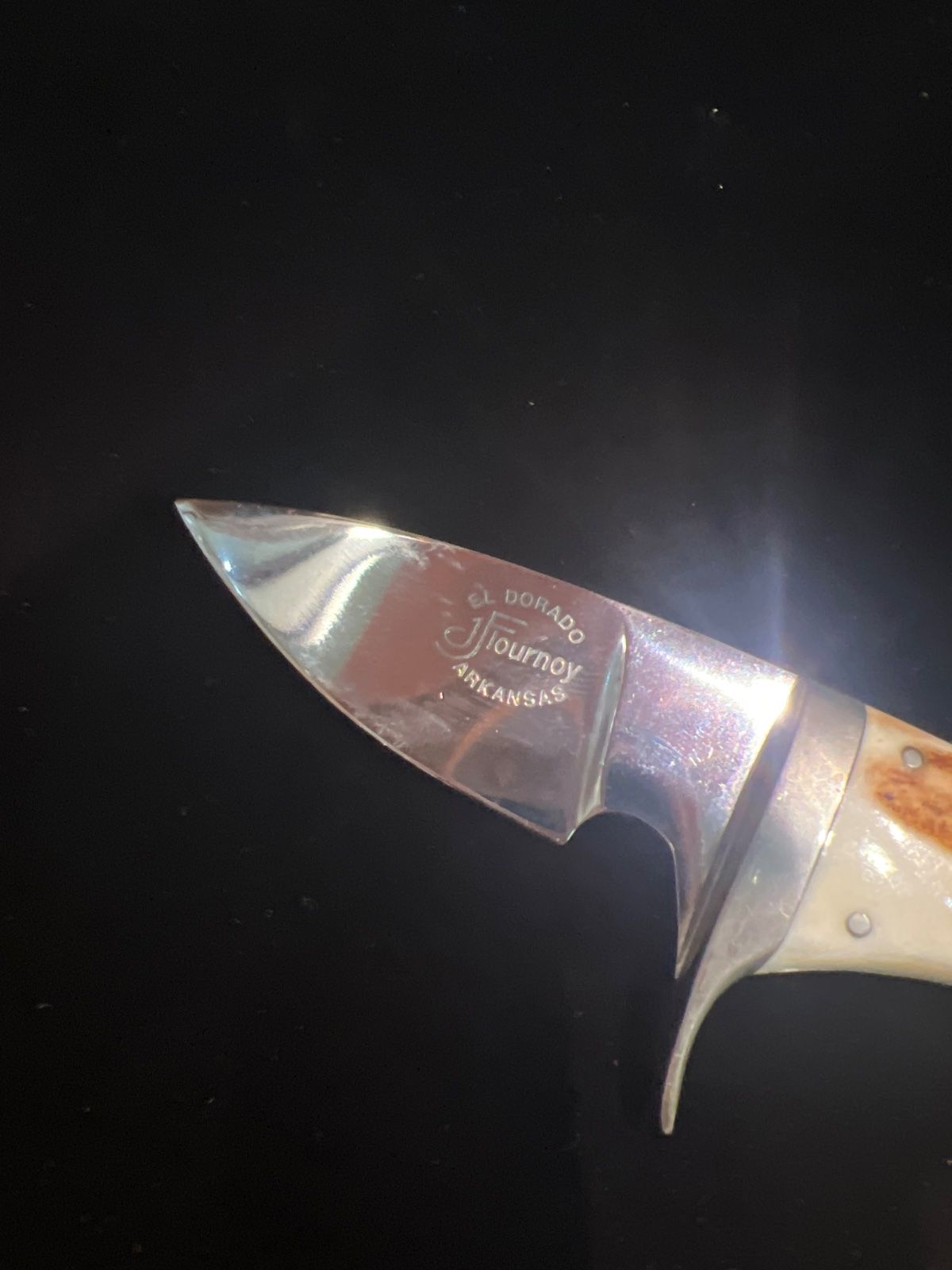 1492-82 J. Tourney El Dorado Arkansas Stag Handle Skinner 2