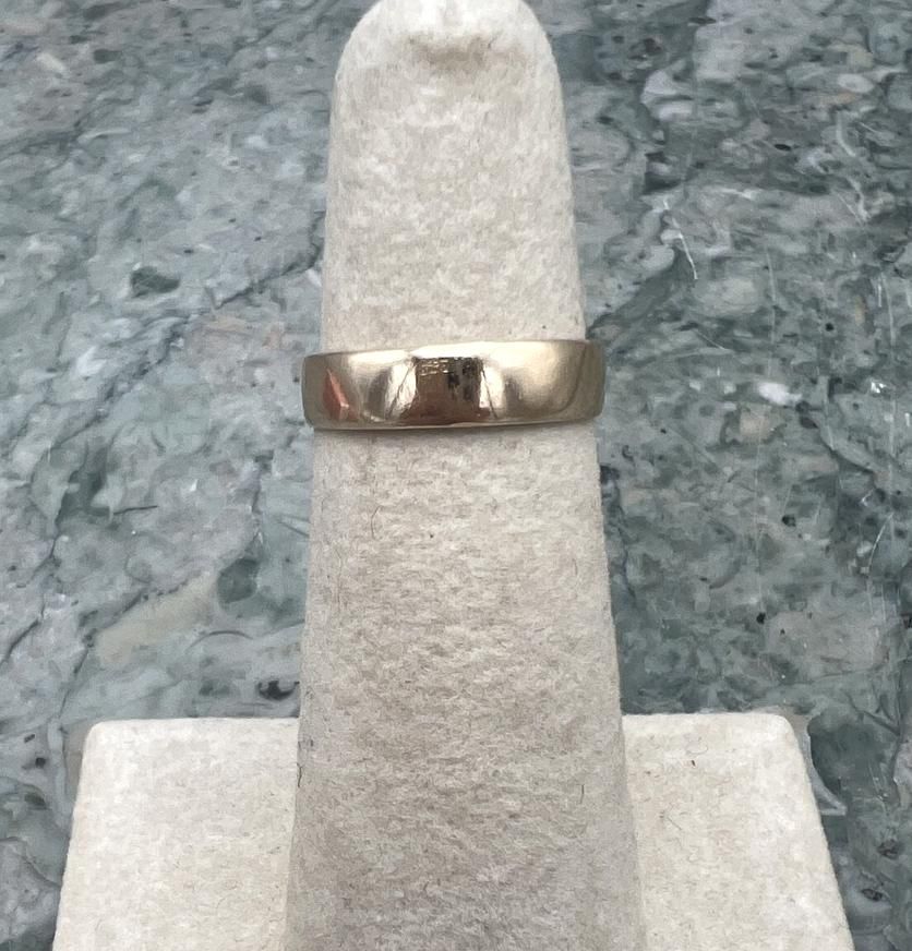 18k Vintage Wide Band Ring 3