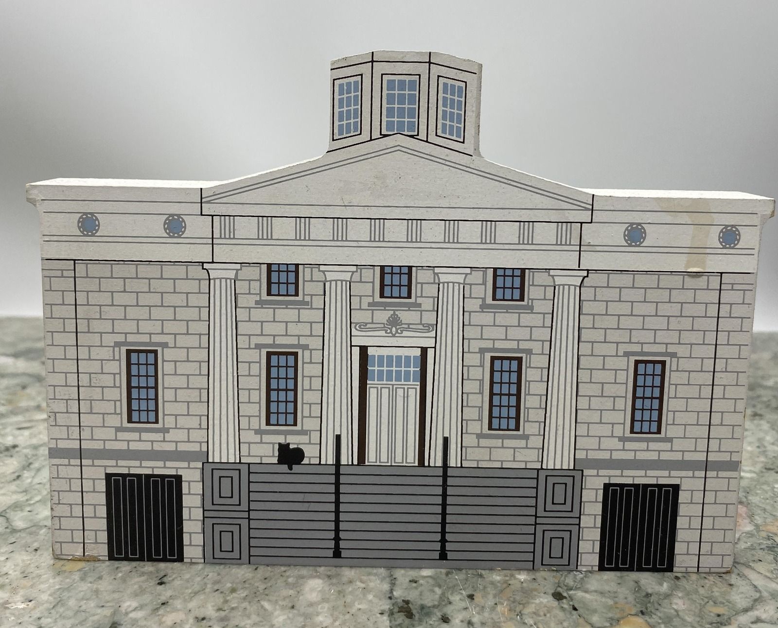 Cat's Meow Village Wooden Building - Neoclassical Government