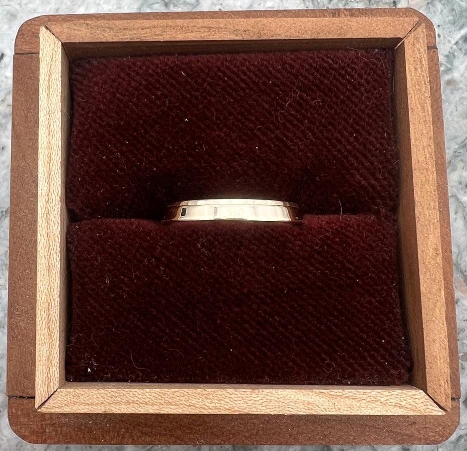 14k Gold Wedding Band