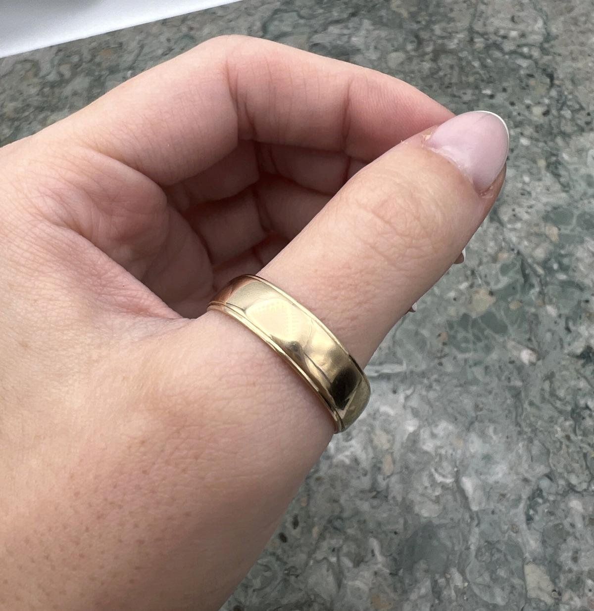 14k Gold Wedding Band 3