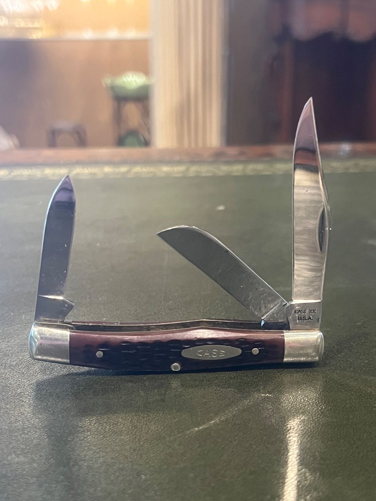 Case XX USA 6332 Stockman Pocket Knife Delrin Handle 1974 6-Dot 2