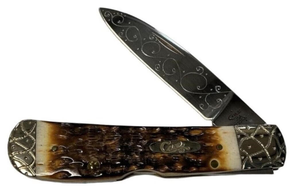 Case Amber Tribal Lock TB612010L SS Knife