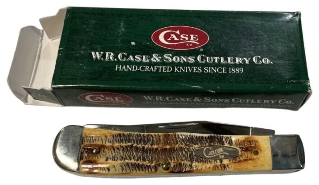 Case 6.5254 SS Bonestag Trapper Knife