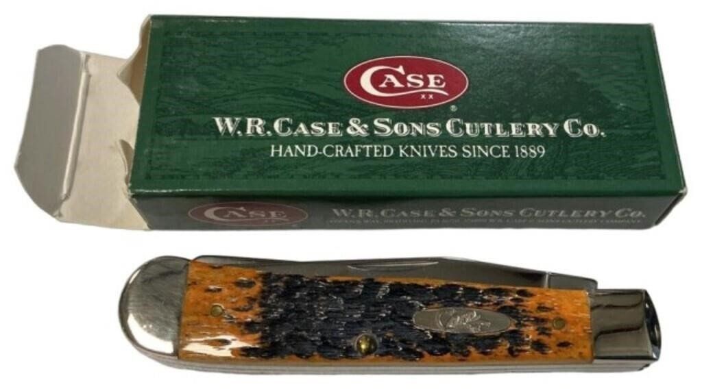 Case 6254 SS Autumn Trapper Folding Knife