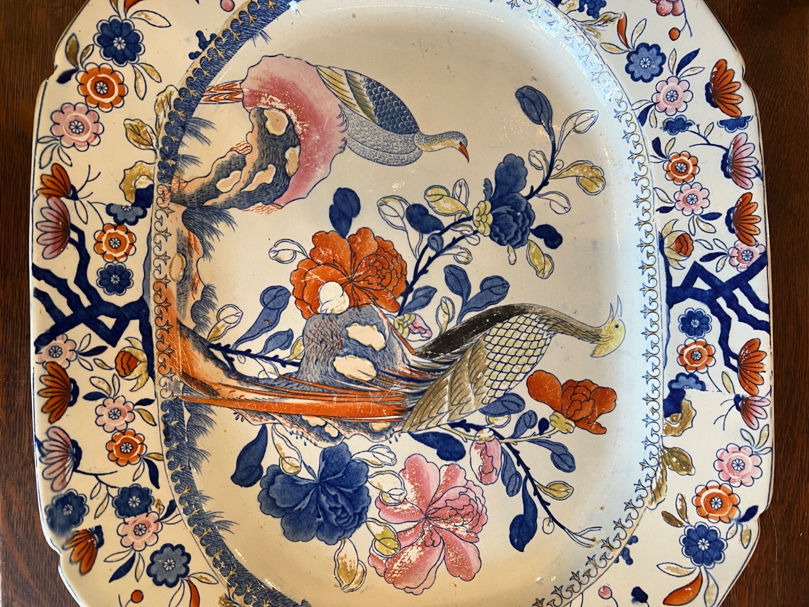 Antique Chinese Ironstone Platter 3
