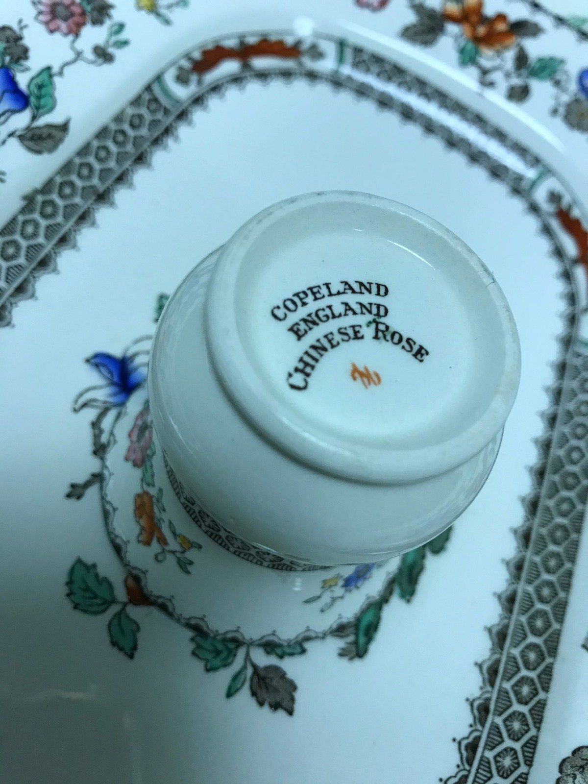 Spode & Copeland England Chinese Rose China Serving for 12 Plus 7