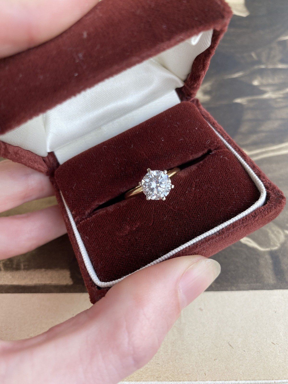 14k Gold 1.93ct Brilliant Cut Solitaire Diamond Engagement Ring #176 4