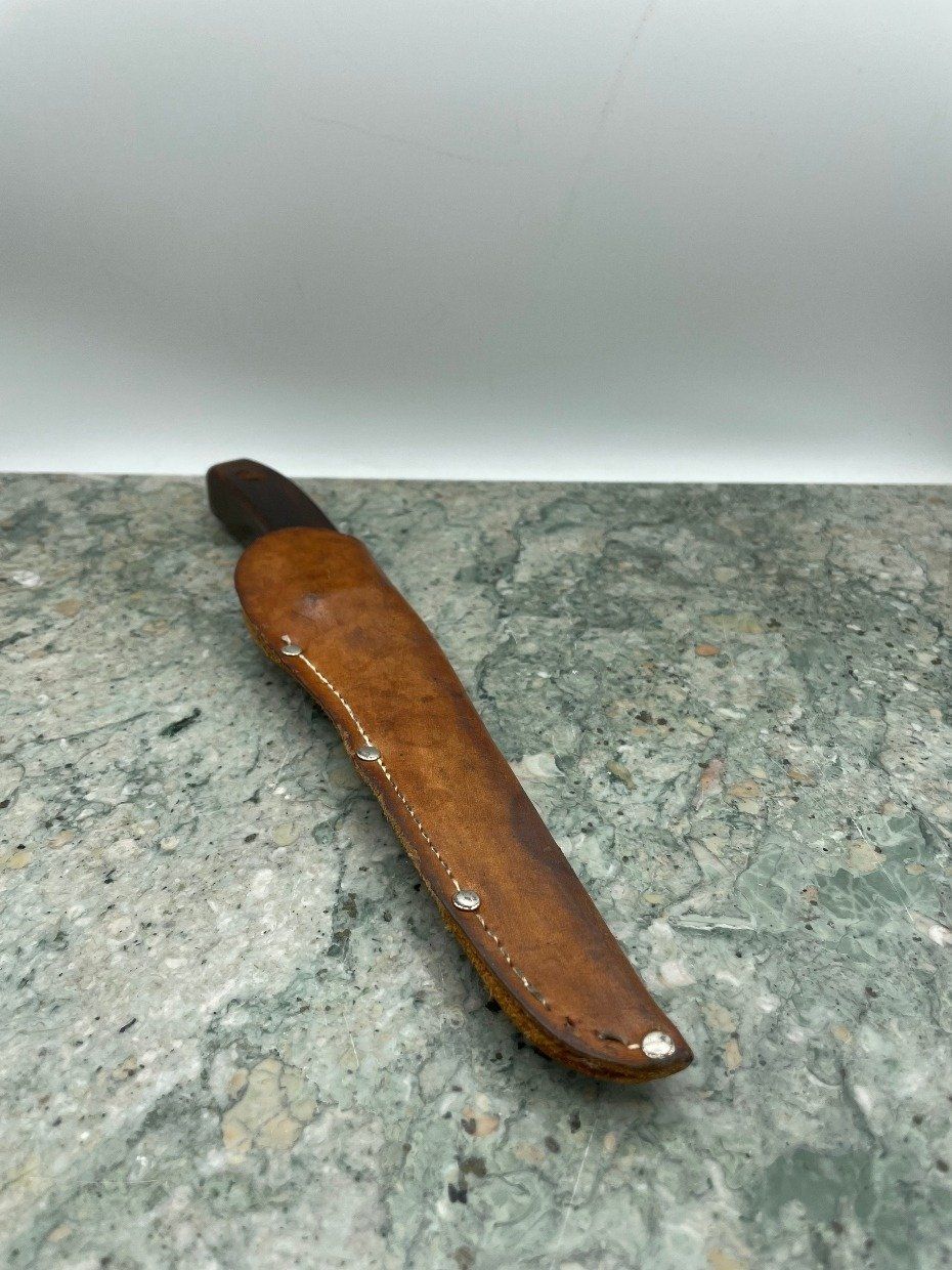 Vintage Anvil Brand USA Made Wood + Stainless Filet Knife