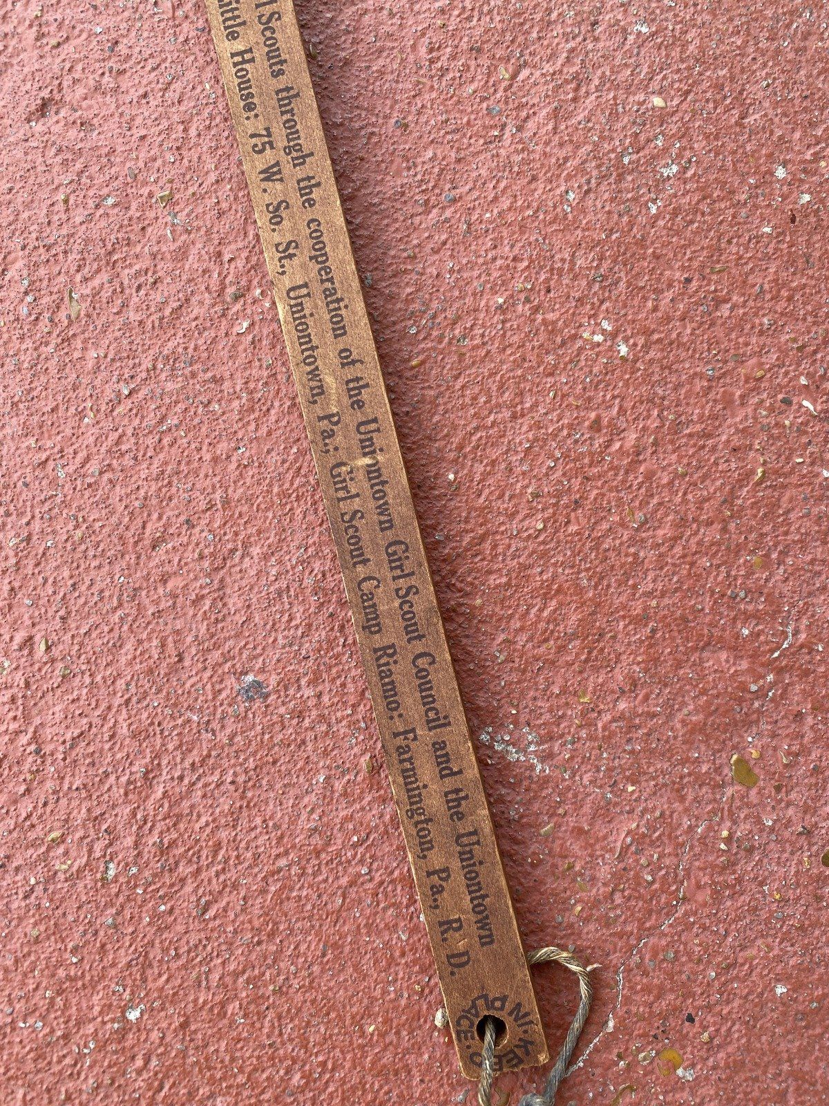 Vintage Girl Scout Council Advert. Uniontown, PA. Flyswatter 4