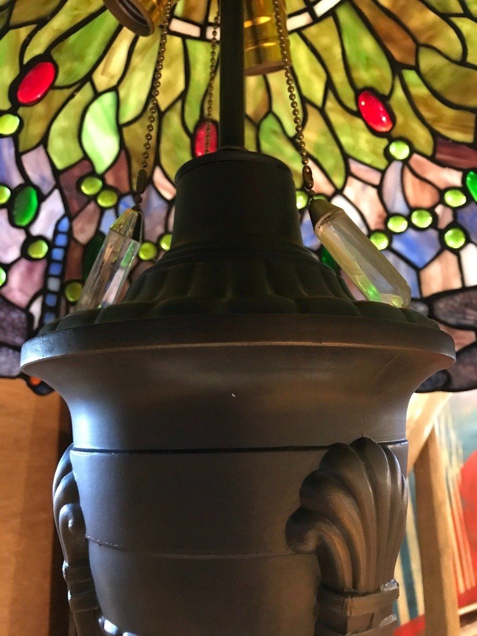 Tiffany Style Dragonfly Table Lamp 3