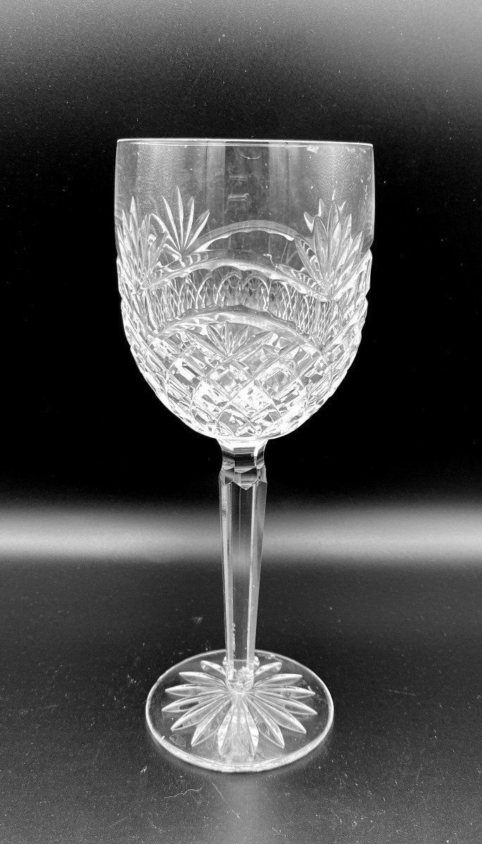 Set of 2 Waterford Stemmed Wine Glasses