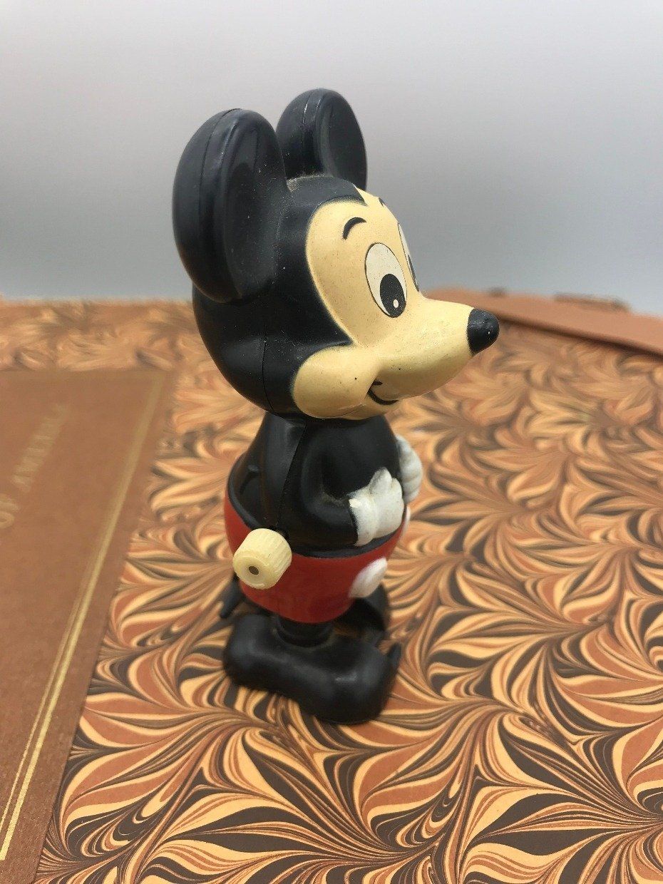 Vintage Walt Disney Productions Wind-Up Mickey Mouse TOMY Toy 2