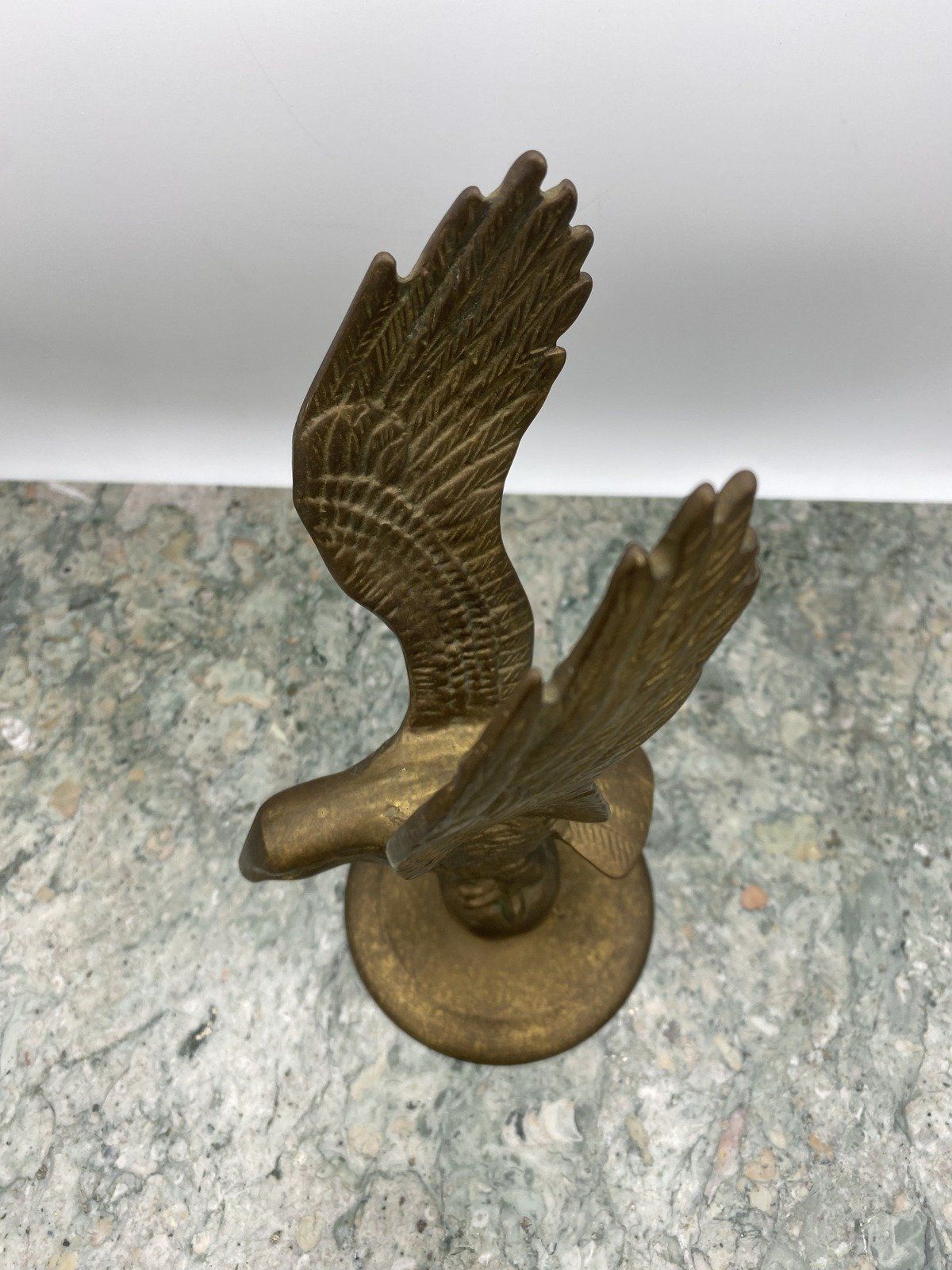 Brass Open Winged Eagle Sculptural Decor 5