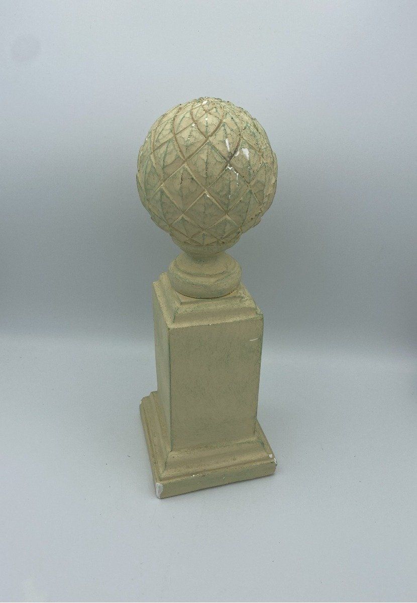 Plaster Artichoke Decor 2