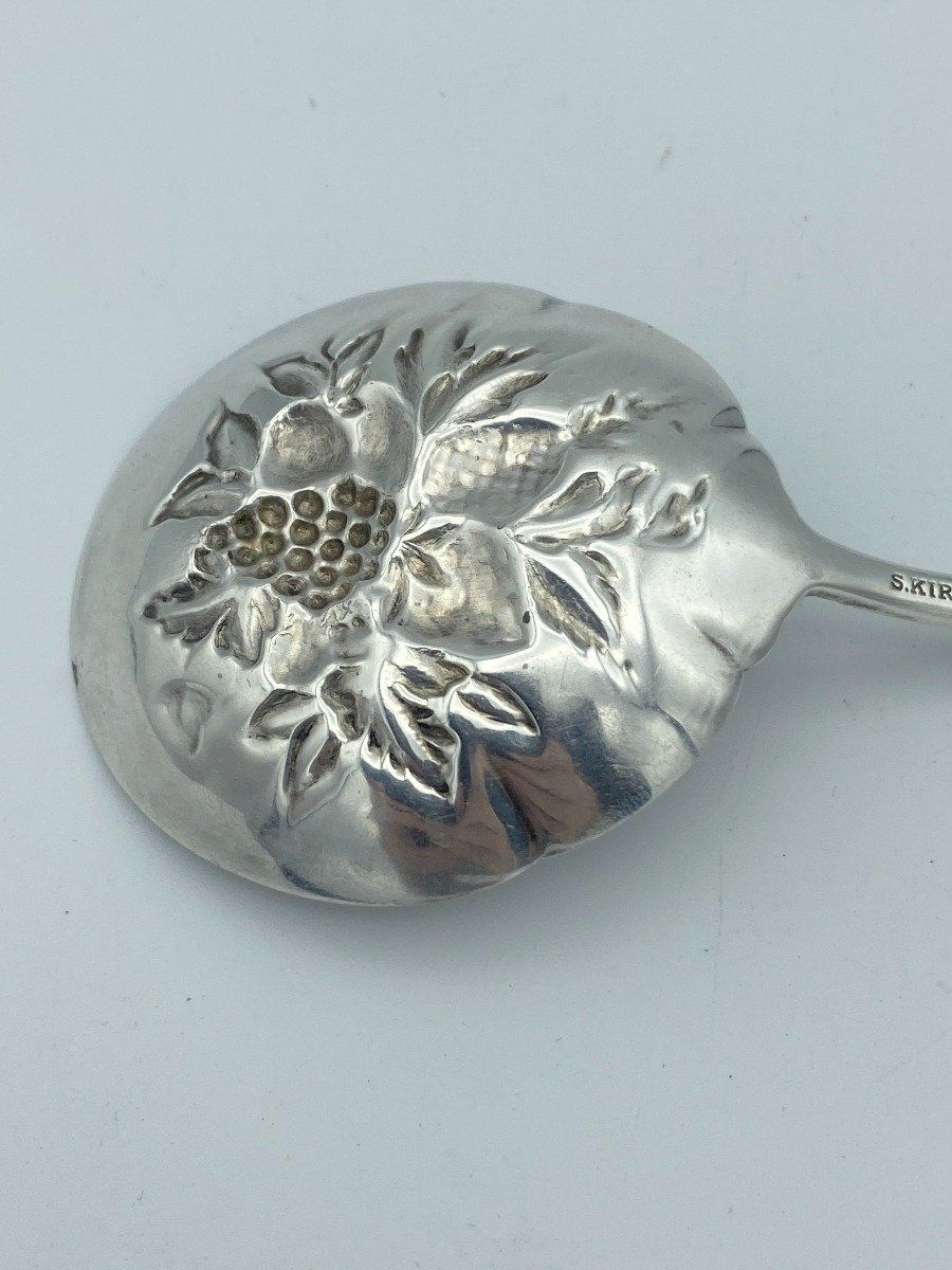 S. Kirk and Son Repousse Solid Bon Bon Spoon 4
