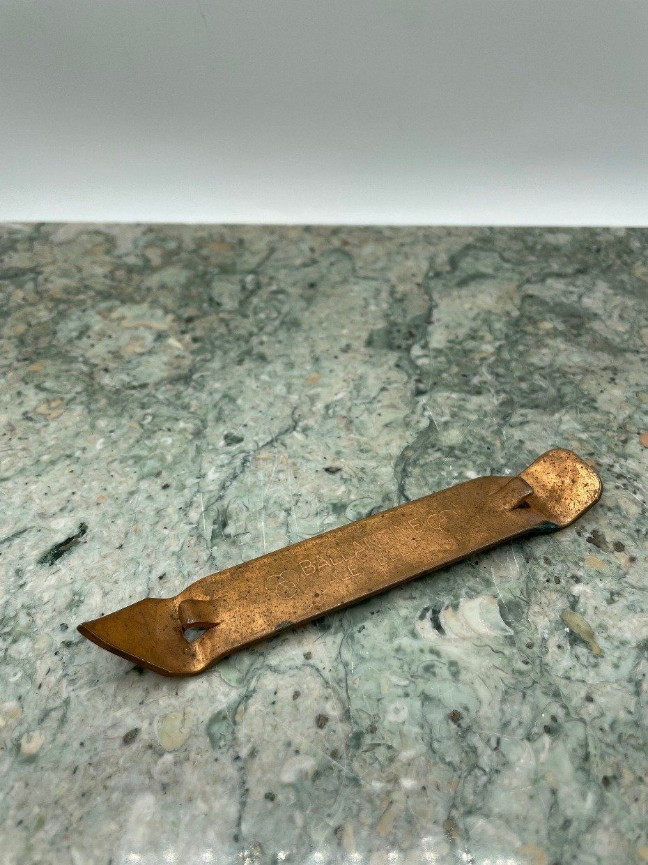 Vintage c.1940s Ballantine Ale Beer Novelty Bottle Opener 2
