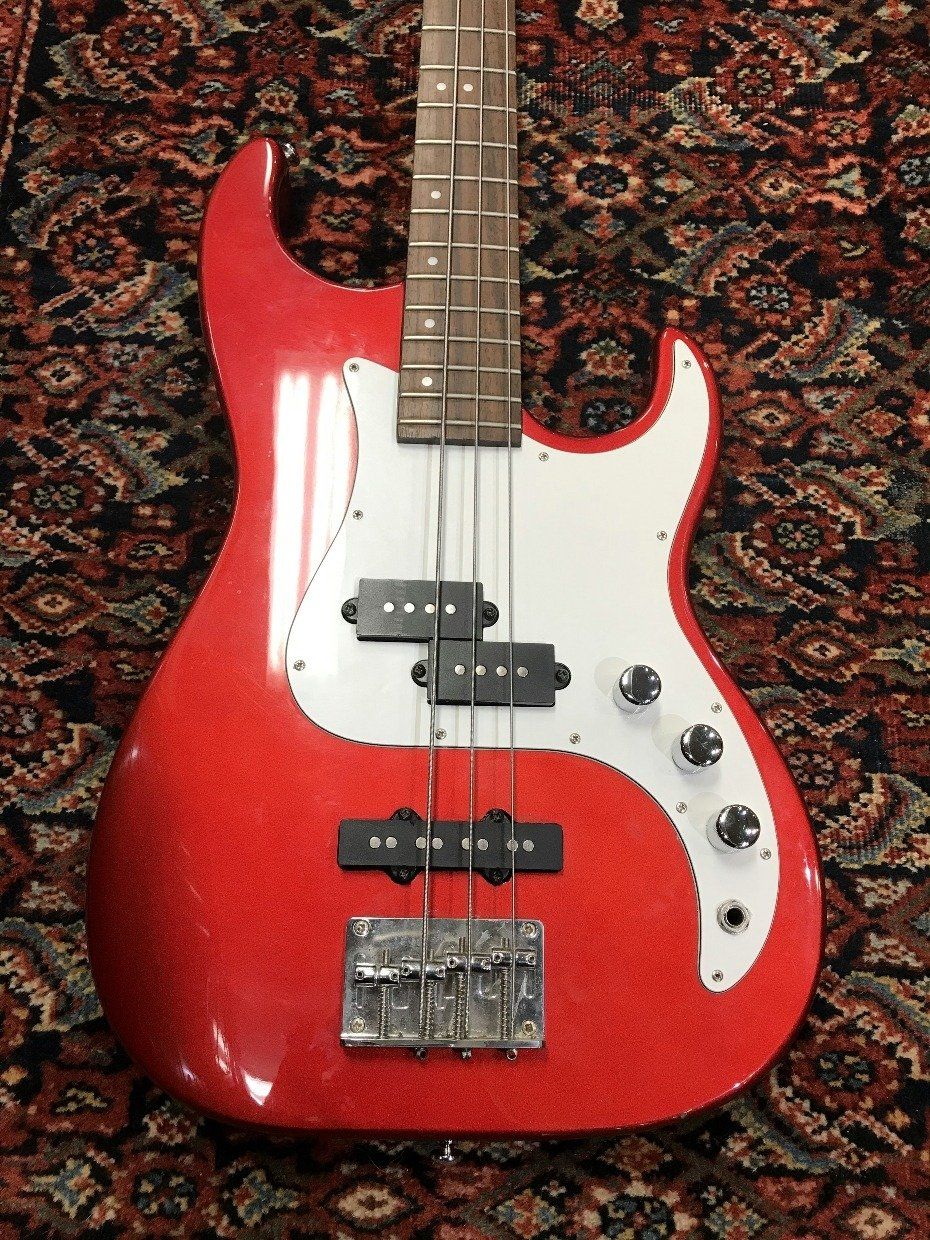 Greg Bennet Design Corsair Red Bass Guitar 2
