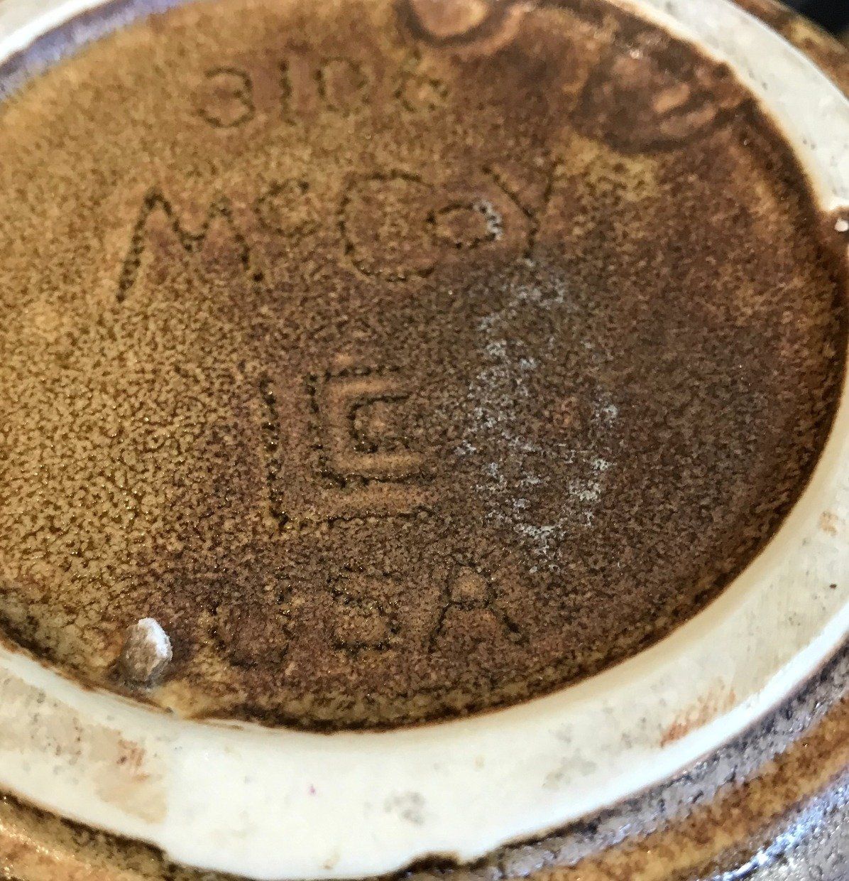 Vintage McCoy Pottery Jar Vase 3