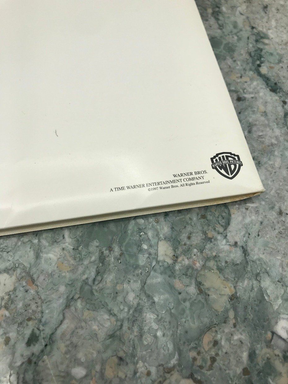 Batman and Robbin Press Kit 1997 w Orig. Bat Mobile Draft Drawings 3