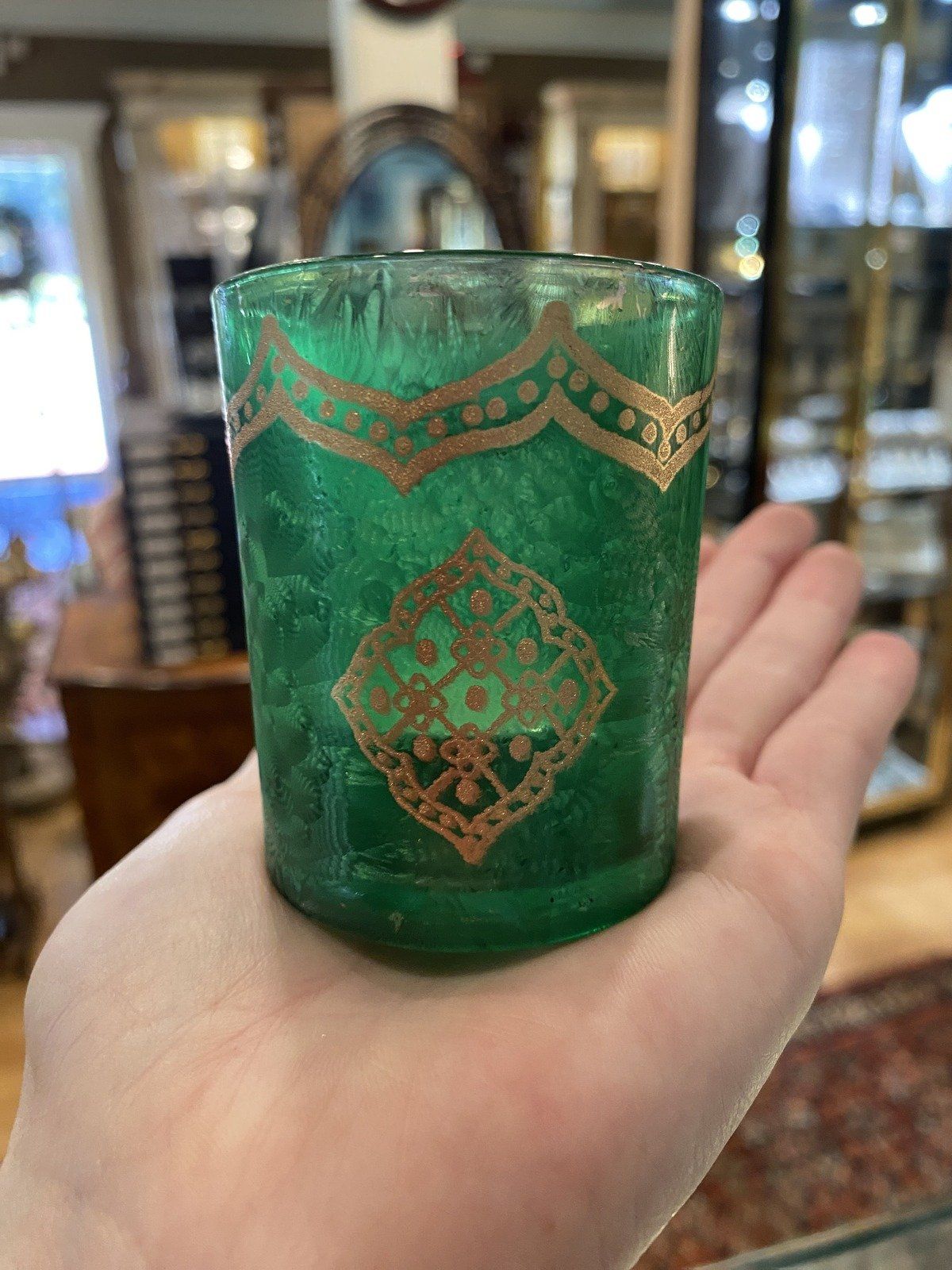 Glass Votive Candle Holders + Tea Light Pack #485 2
