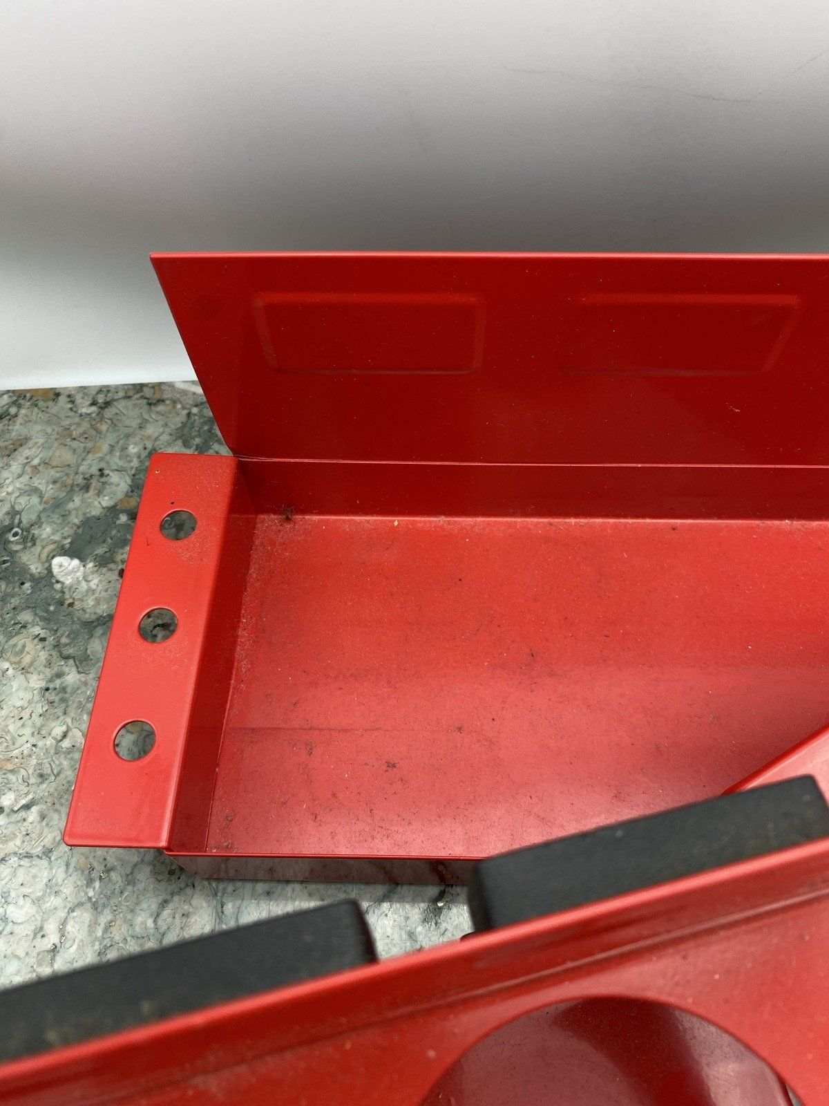 4pc Tool Box Attachment Cup Holder + Hooks + Shelf 3