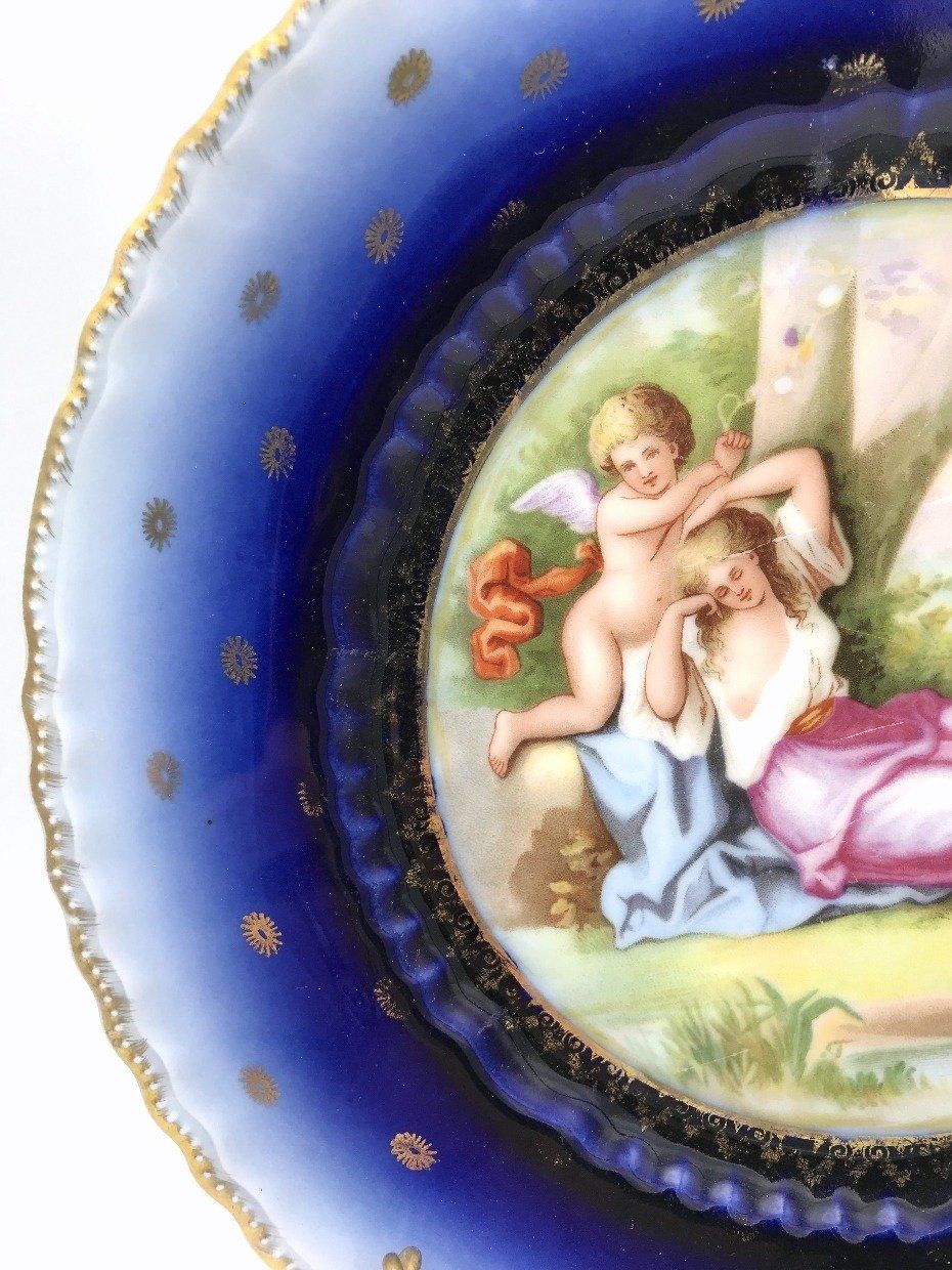 Austrian Porcelain Portrait of Cupid Plate 2