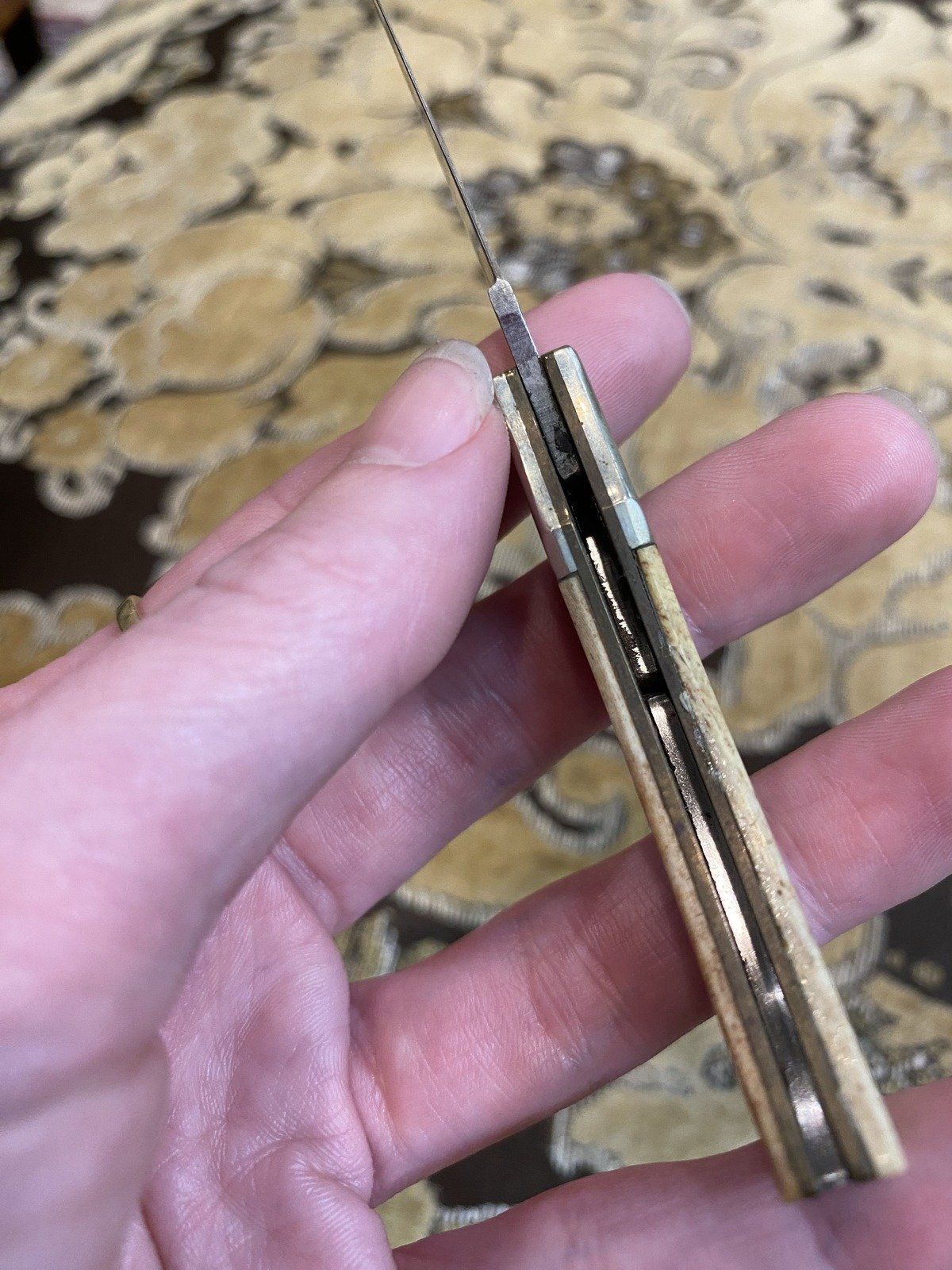 Parker Cut Co. Little Mustang Surgical Steel Japan Single Blade Vintage Pocket Knife 3