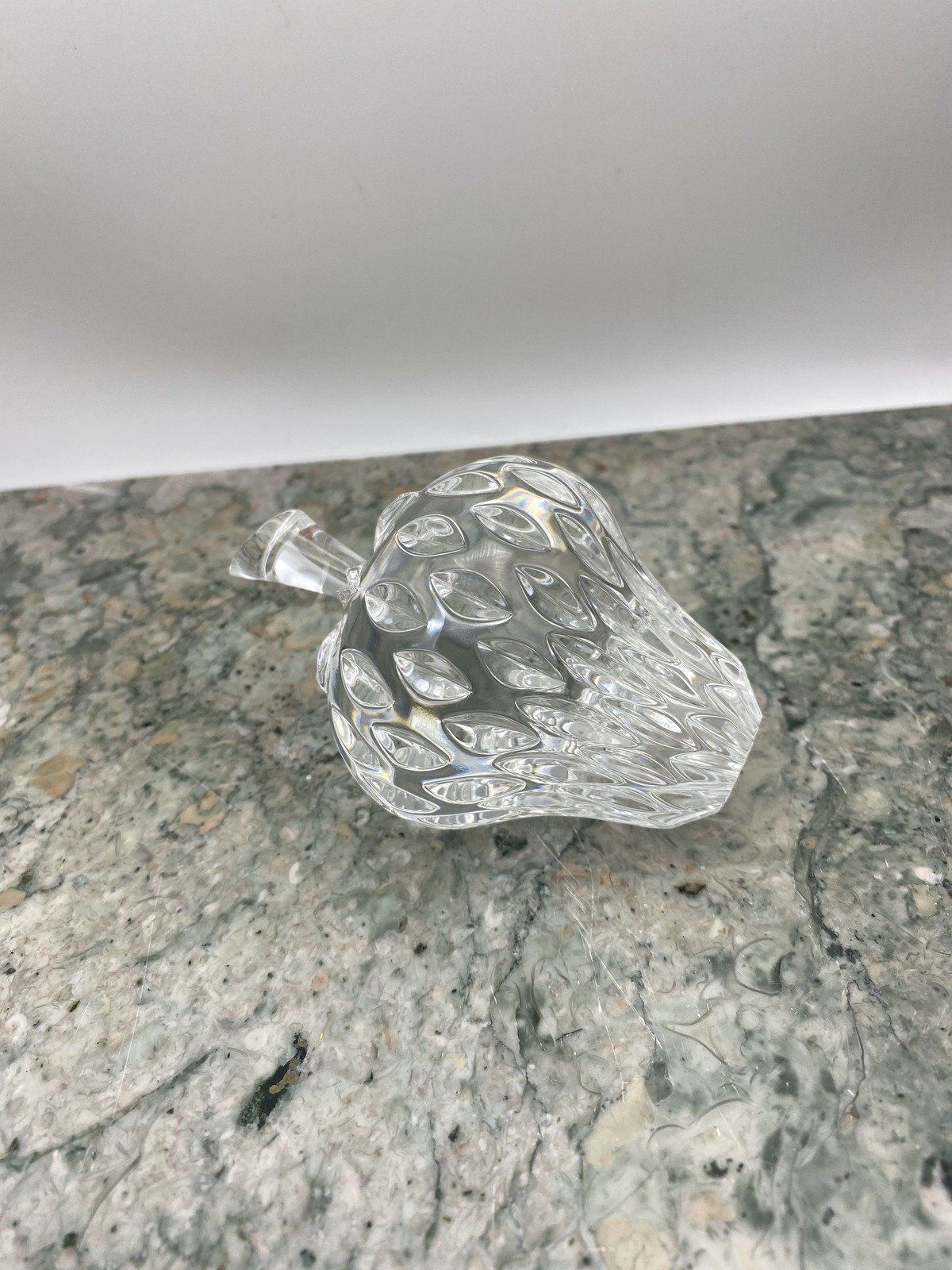 Waterford Crystal Strawberry Paperweight 2