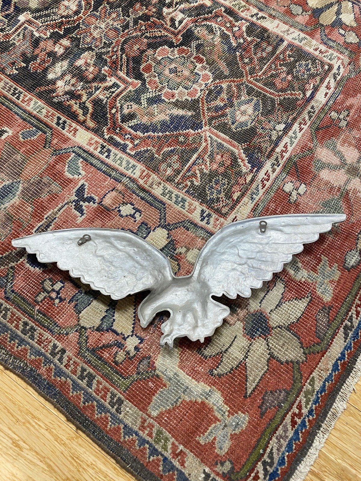 Pot Metal Cast Royal Eagle Wall Decor 4