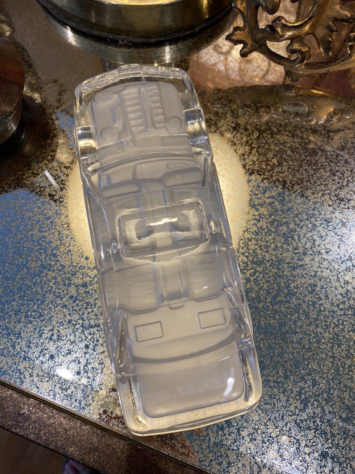 Quality Glass Molded + Frosted Reverse Collectors BMW Model 635 CSI 3