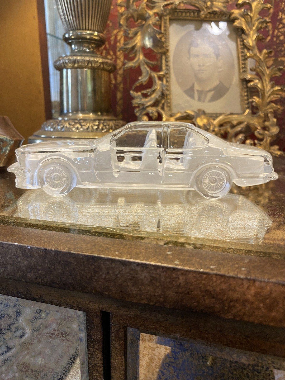 Quality Glass Molded + Frosted Reverse Collectors BMW Model 635 CSI 8
