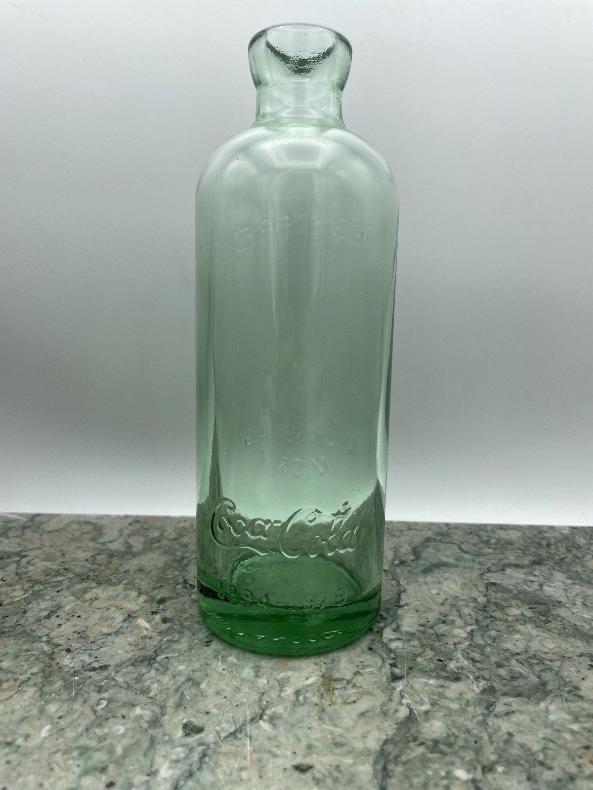 Vintage c.1979 Beidenharn Candy Co. Vicksburg, Miss. Coca-Cola Commemorative Glass Bottle 6