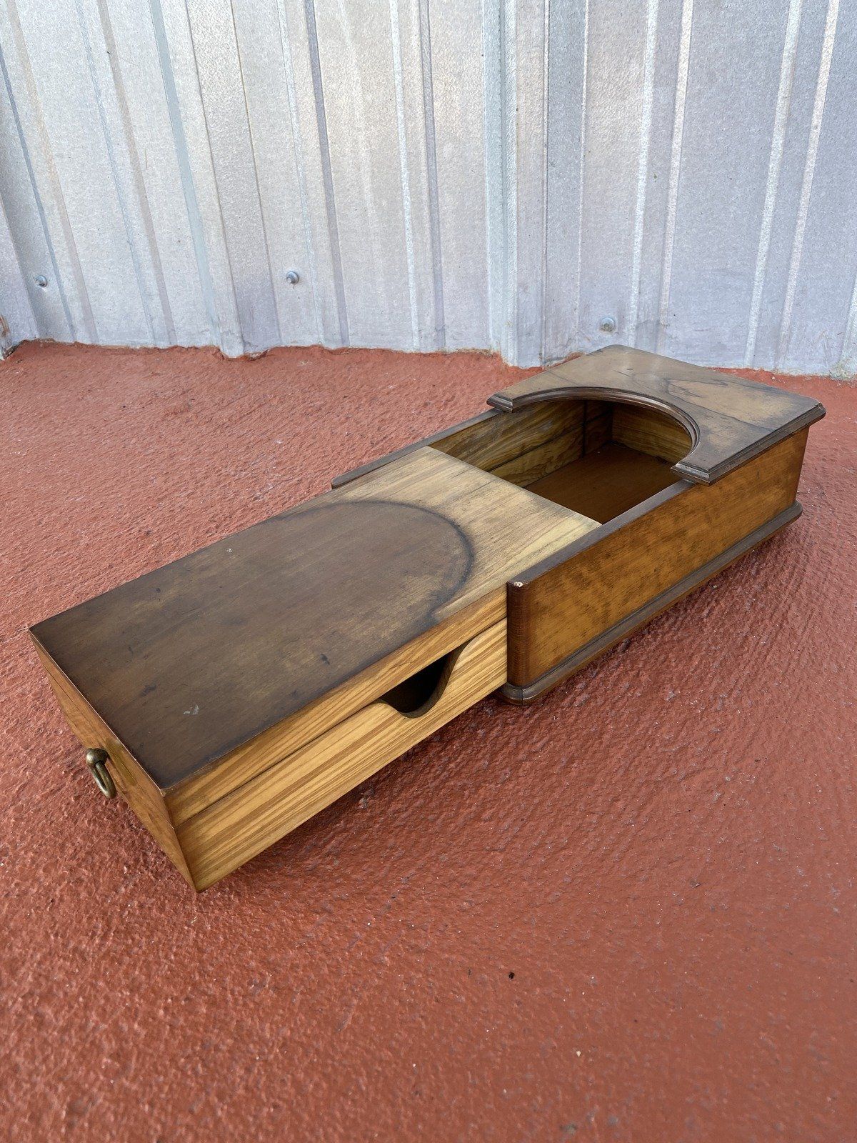 Antique Letter Writing Travel Box 2