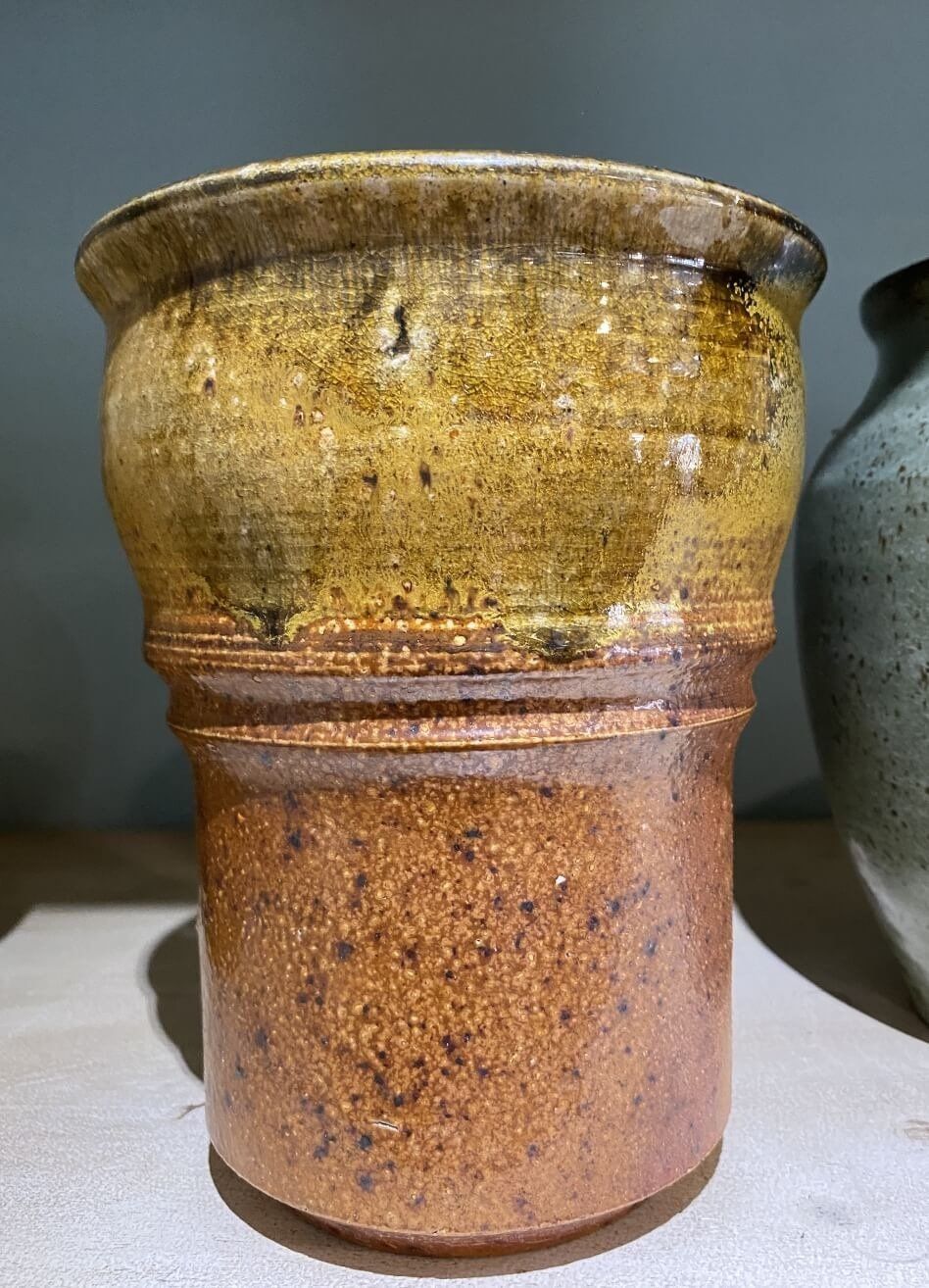 Pottery Vase by Mississippi Artist Joe Stribling Signed