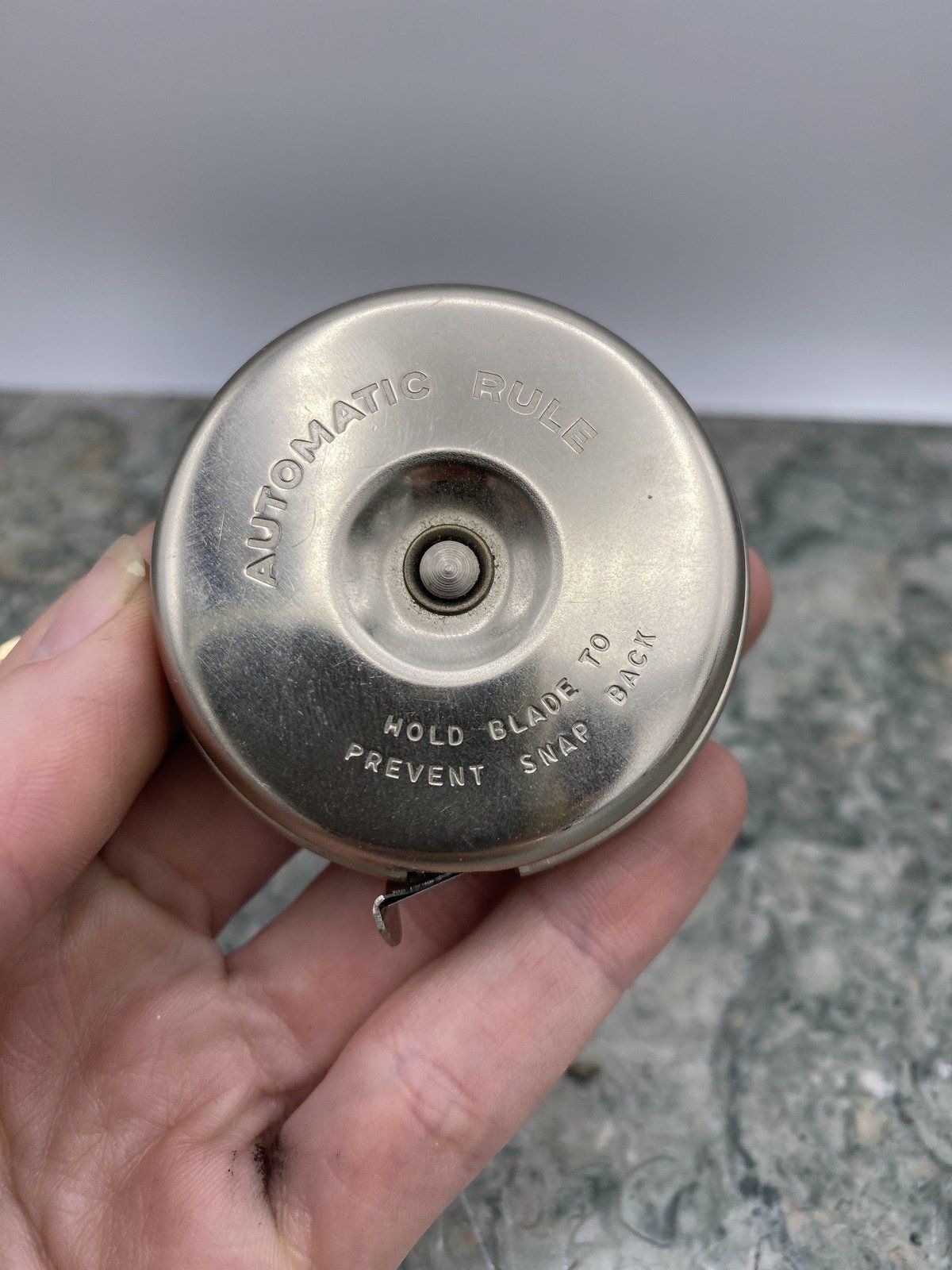 Vintage US Made 6ft Automatic Vintage Tape Measure 2