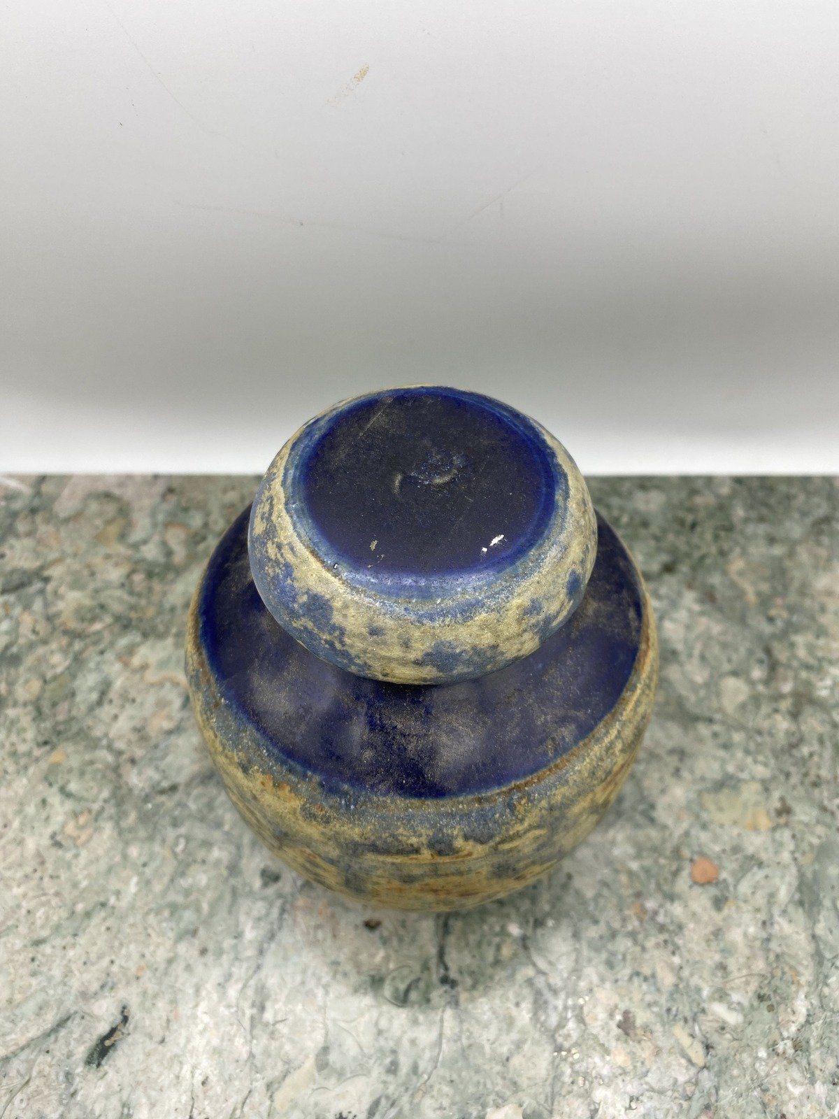Signed Hand Thrown Singley Pottery Jar Vase #1059 3