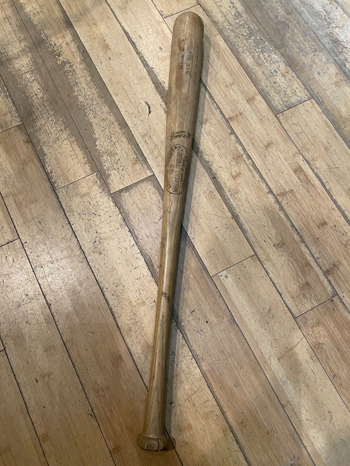 Vintage Joe DiMaggio Co-Lin Jr. College Louisville Slugger No. 125 Hillerich & Bradsby Co. USA Vintage Baseball Bat 2
