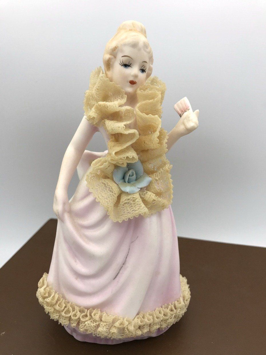 Underwriters Laboratories Dresden Style Lady Figurine 2