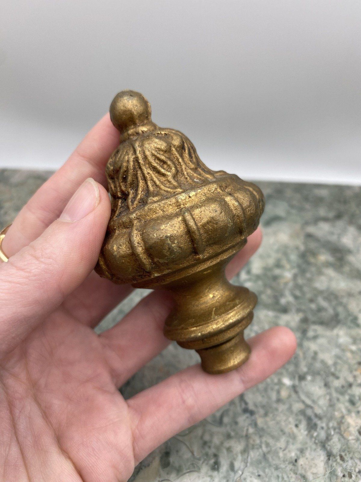Large Ornate Lamp Finial 3