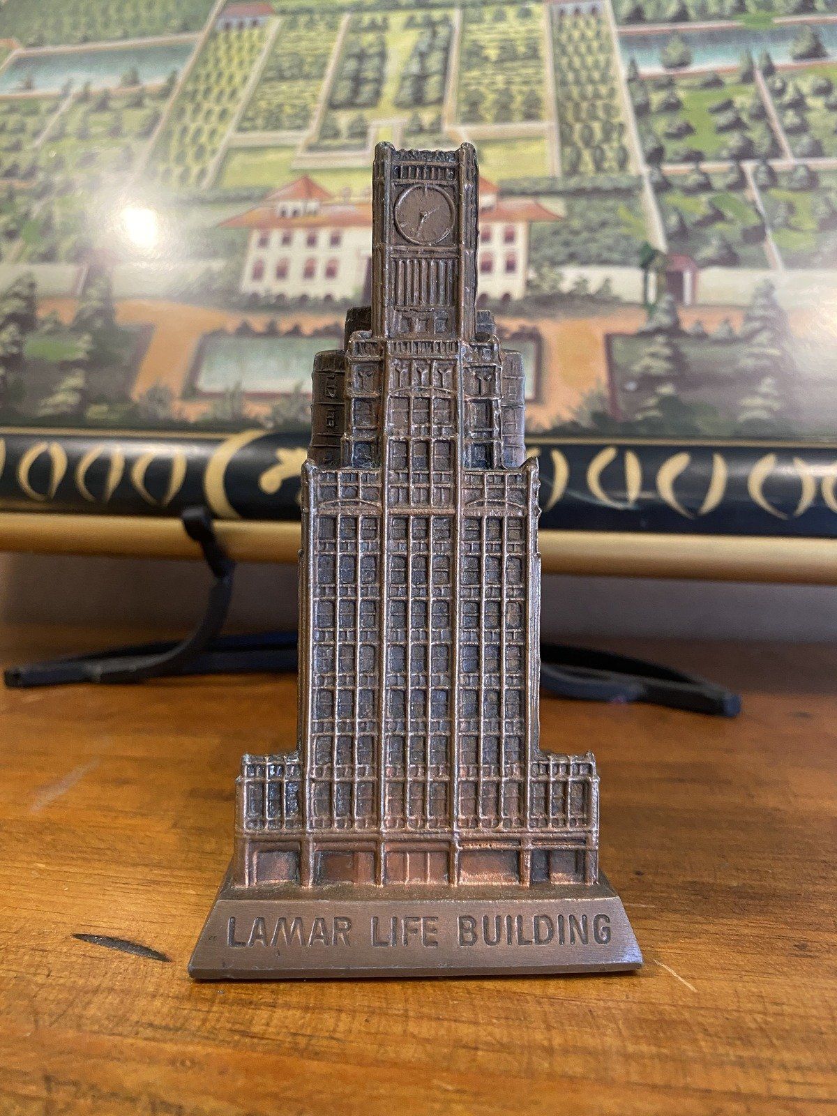 Lamar Life Buildinig Vintage Piggy Bank 786 3