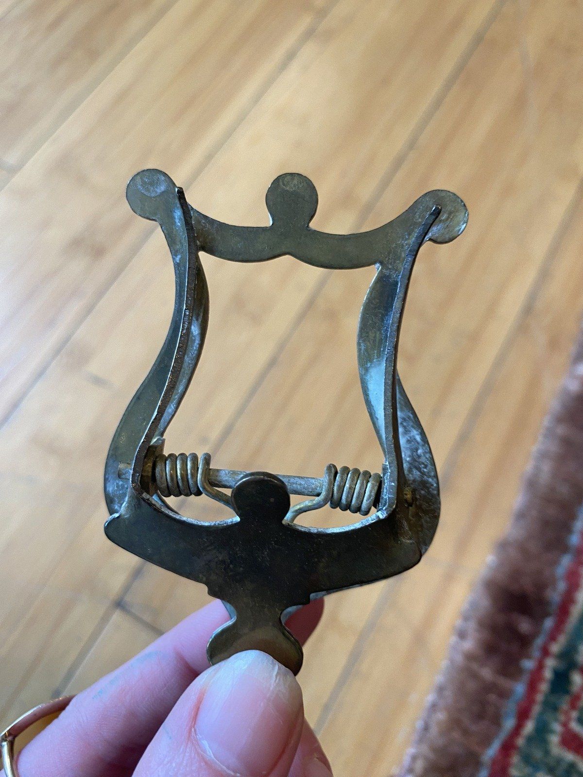 Brass Lyre Sheet Music Holder Attachment 2