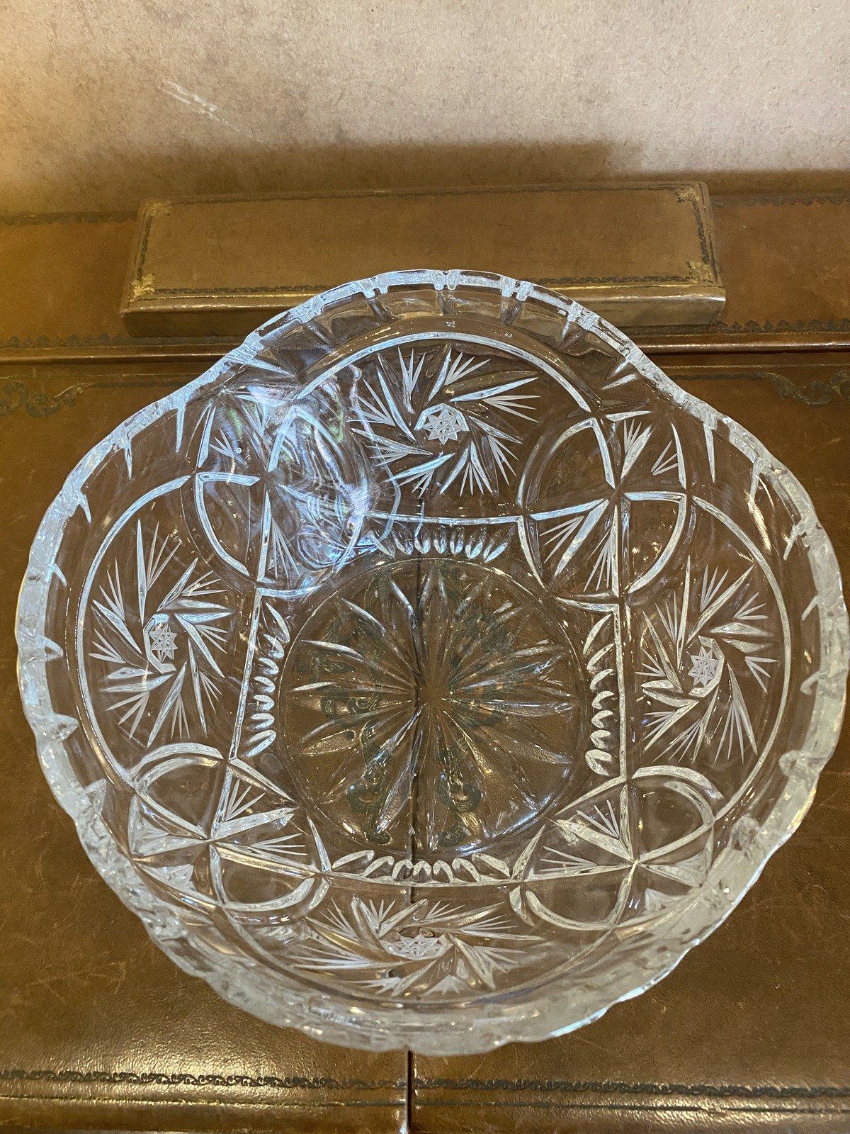 Polish Leaded Crystal Bowl 2