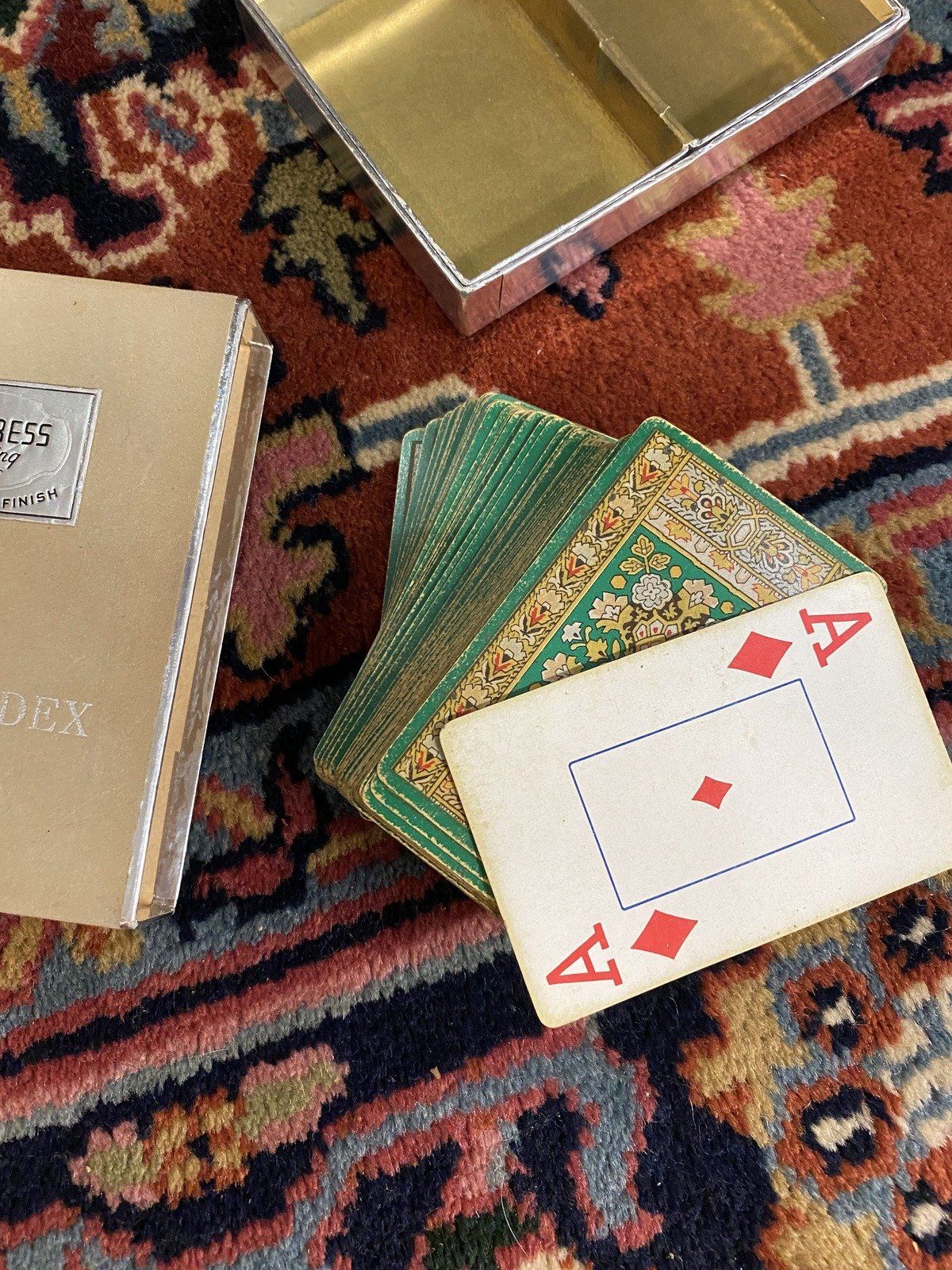 Beautiful Rug Motif Congress Playing Cards 4