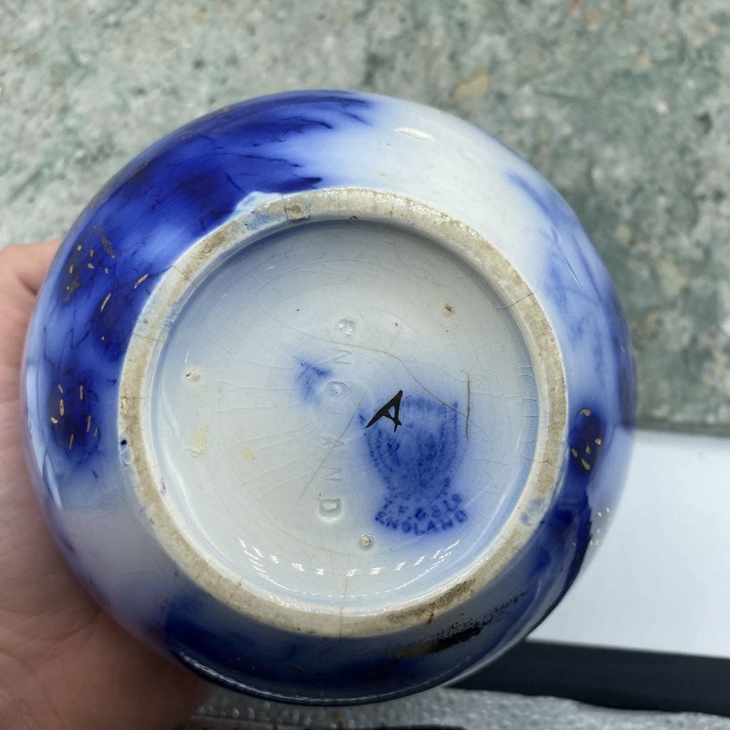 T.F. SL England Porcelain Vase 2