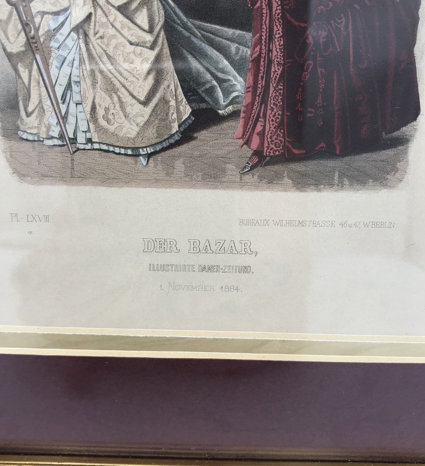 Pair of Der Bazar Illustrirte Damen-Zeitung 1. May 1884 & 1. November 1884 Fashion Catalog Illustrations 3