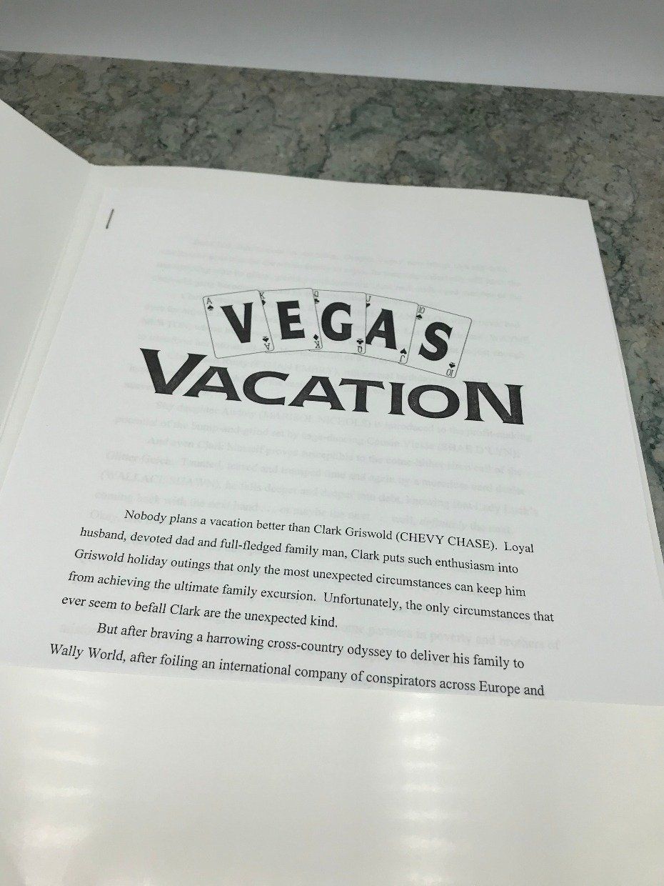 Vegas Vacation Press Kit 1996 3