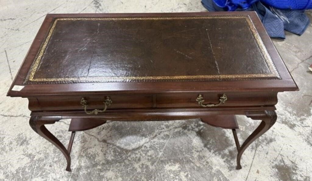 Antique Reproduction Mahogany Foyer Console Table 558 2