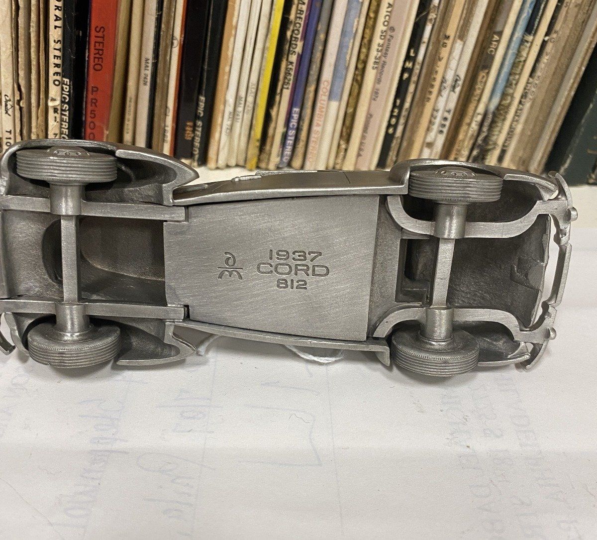 Danbury Mint Pewter 1937 Cord 812 2