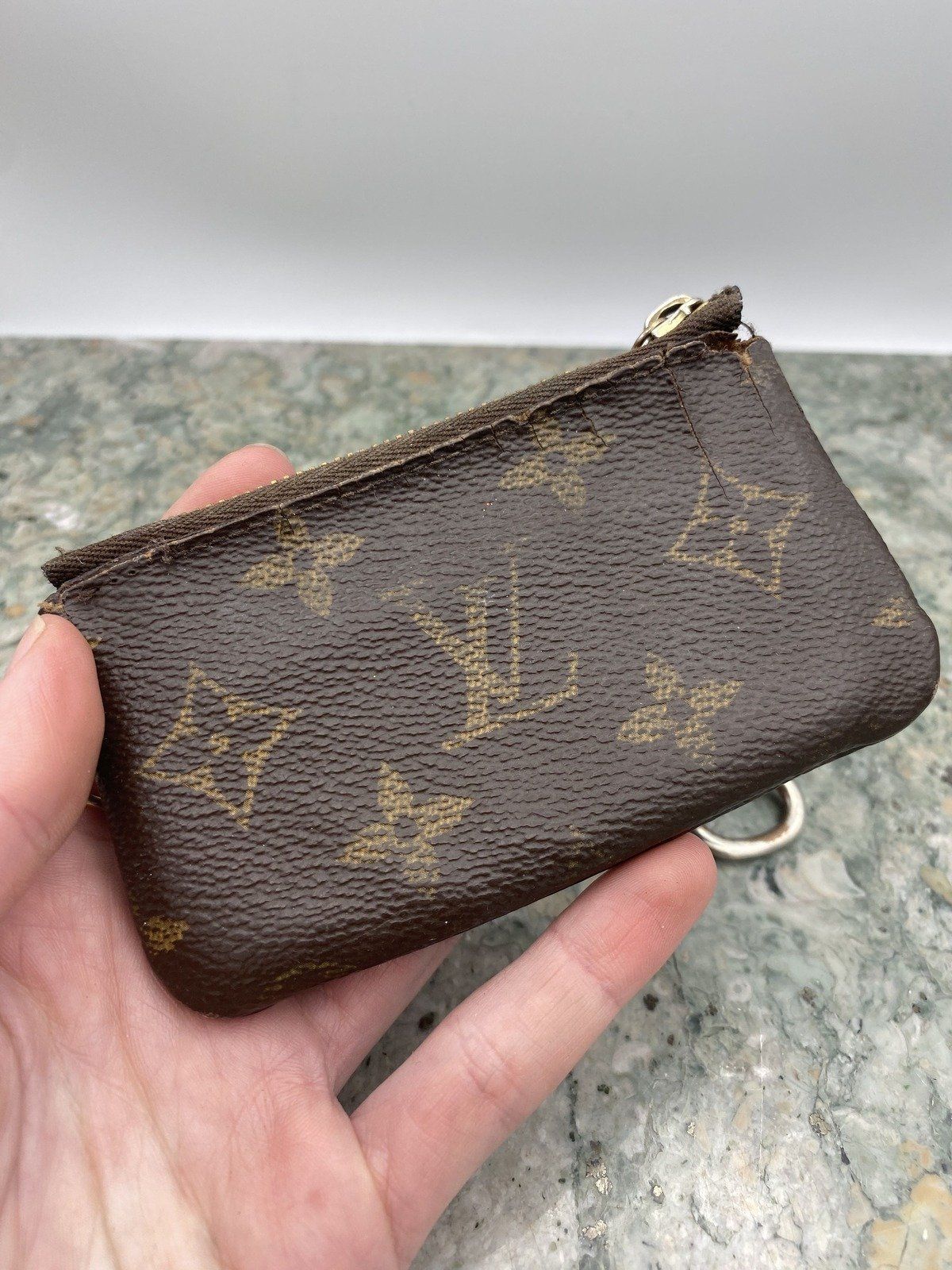 Probably Not.. Louis LV Vitton Keychain Coin Purse 2